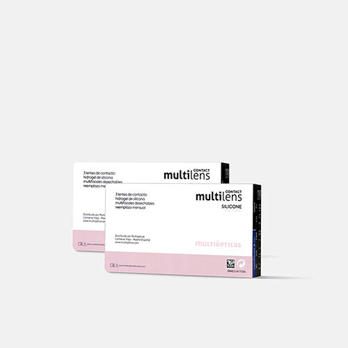 Multilens silicone multifocal