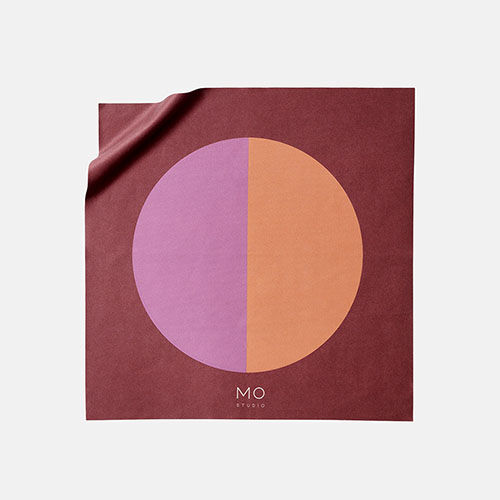 Pa&ntilde;o limpiador de lentes STUDIO CIRCULO ROSA