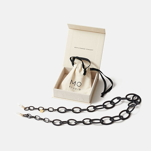 CORDON STUDIO OVALADO NEGRO