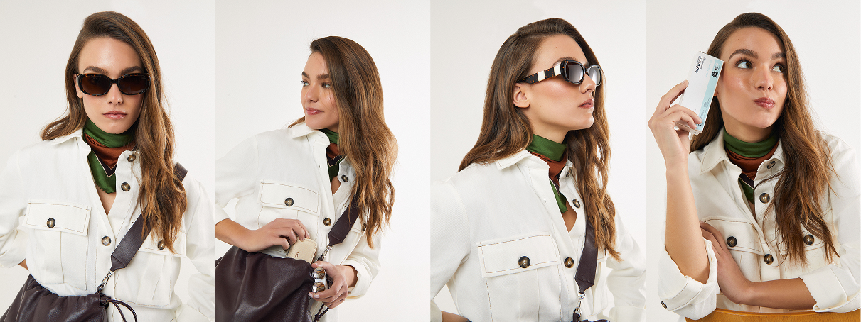 MÓ Combilentillas - Modelo usando el producto anunciado