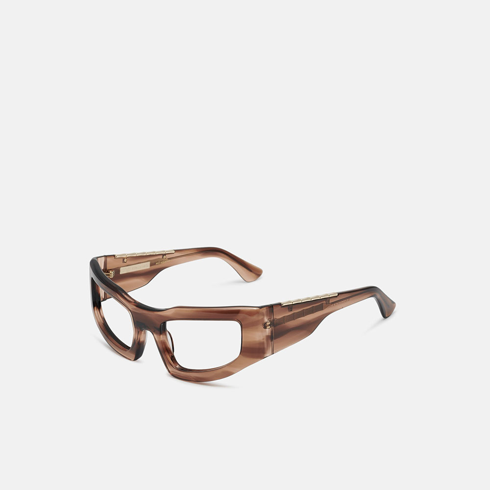 m&oacute; MEIKYO, veined brown, large image number 1