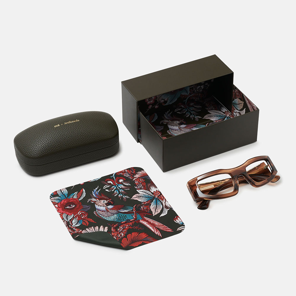 m&oacute; MEIKYO, veined brown, large image number 2