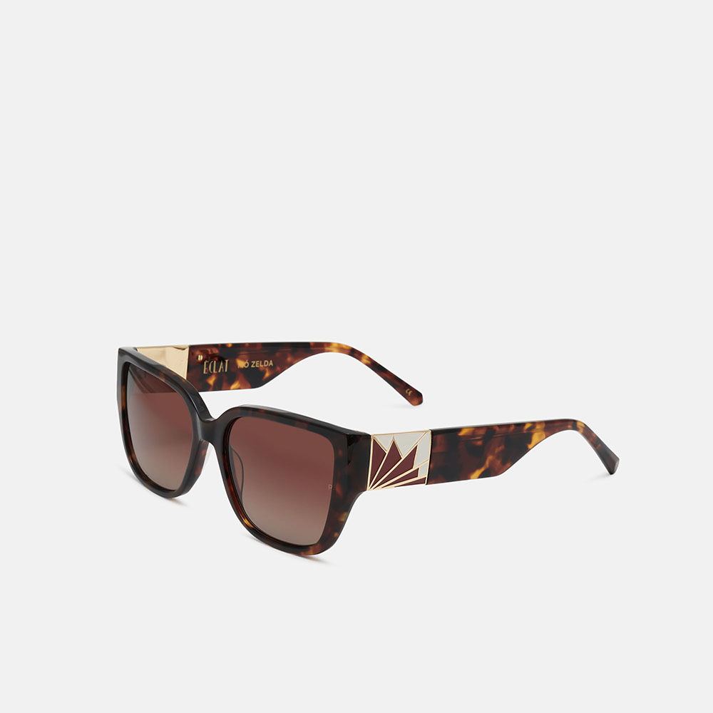 m&oacute; ZELDA SUN, carey/burgundy, large image number 1